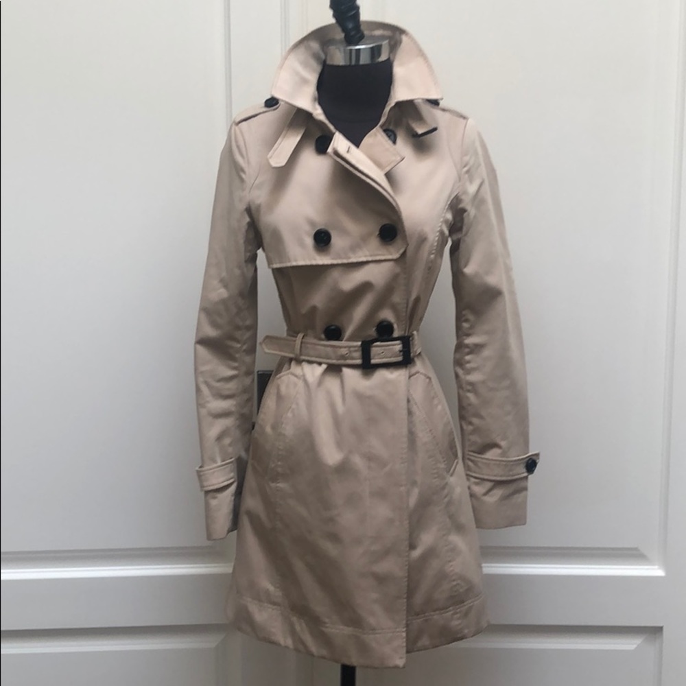 Soia & Kyo beige belted trench
